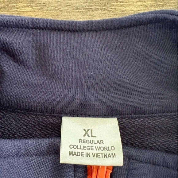 NWT College World Womens XL Auburn University Quarter Zip Pullover Sweatshirt - Picture 4 of 7